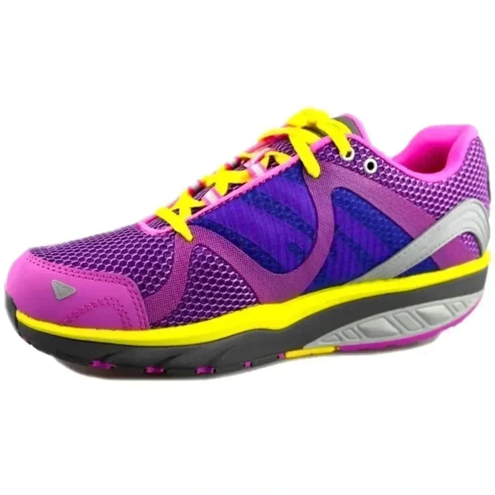 NWT MBT Leasha Trail 6 Lace Up Violet Shoes